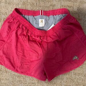 Tracksmith - W's Session Short - Bright red/pink - M